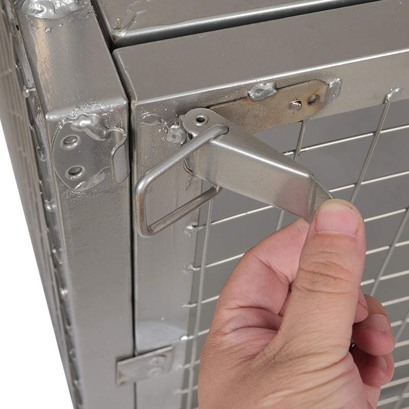 Bt-double pintu pagar kereta pagar dengan penutup