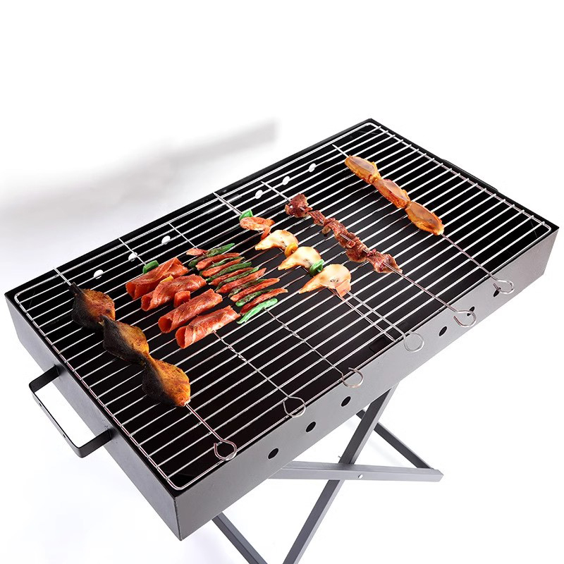 Keluli tahan karat keluli tahan karat mudah alih barbeku barbeku