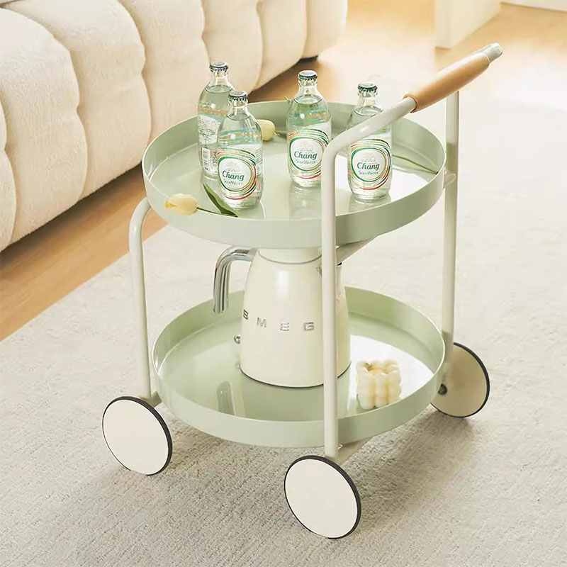 Nordic Creative Movable Disc Sofa Side Cabinet