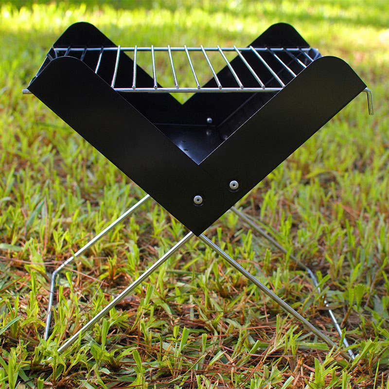 Pakar barbeku kecil lipat luaran
