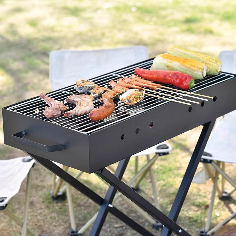 Grill berbentuk X yang dilindungi